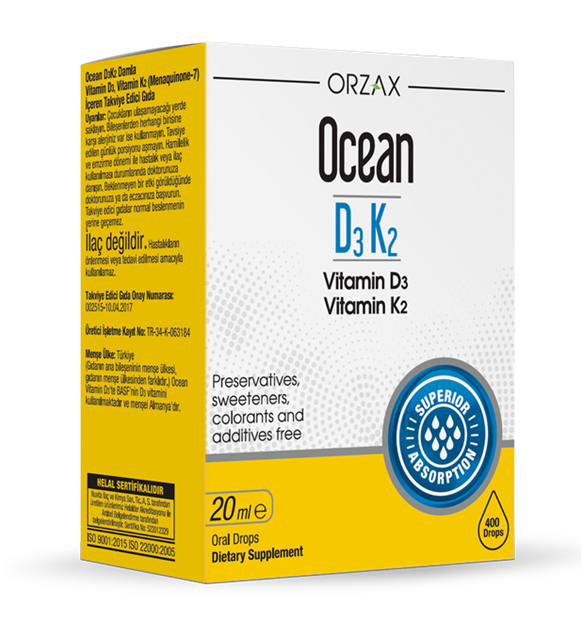 Ocean Vitamin D3 K2