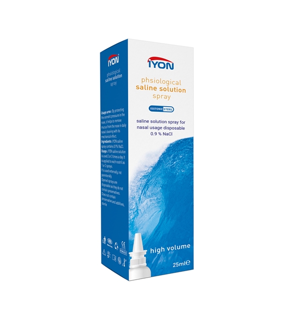 Phsiological Saline Solution Spray For Nasal Use