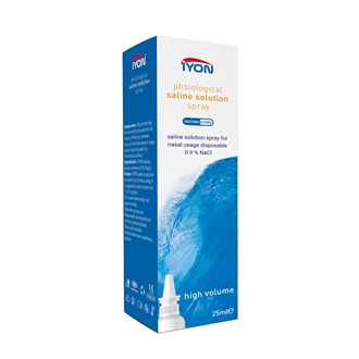 Phsiological Saline Solution Spray For Nasal Use